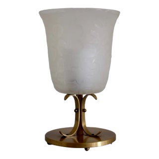 1940s Table Lamp by Glössner & Co For Sale