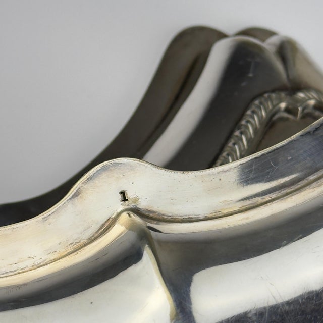 Silver Antique Early 20th Century Silver Plated Sheffield Serving Dish and Cover, England For Sale - Image 8 of 18