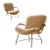 Brazilian Modern Pair of Armchairs in Rosewood, Mohair & Steel by Carlo Hauner, 1950s For Sale
