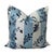 Not Yet Made - Made To Order Schumacher Bagatelle Bleu Marine Down Pillows - a Pair For Sale - Image 5 of 5
