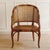 Vintage Faux Bamboo Armchair with Viennese Wickerwork, 1970 For Sale - Image 4 of 15