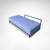 Daybed in Black Metal and Kvadrat Wool Fabric by Eileen Gray for Classicon, 2010s For Sale - Image 13 of 13