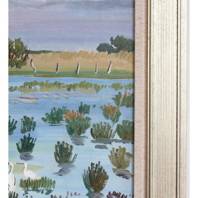 Yves Brayer, Springtime in the Camargue, 1960s, Oil on Canvas For Sale - Image 10 of 18