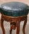 French 19th Century French Louis XV Walnut Adjustable Piano Stool For Sale - Image 3 of 12