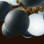 Sputnik Lamp with Matte Blue Balloons For Sale - Image 4 of 5