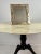 Large sterling silver photo frame, Italy, 1980s. Found in an aristocratic apartment. 43 cm high! The silver is fixed on a...