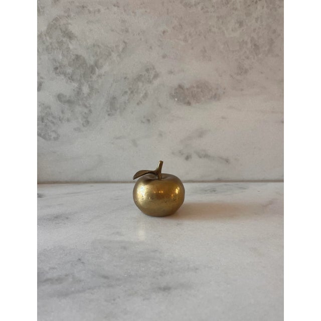 Brass Vintage Brass Apple Bell For Sale - Image 8 of 8