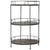 Blending rustic wood with a minimalist iron frame, this tiered design offers both durability and style. Perfect for...