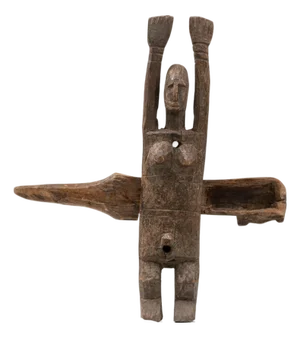 1950s African Wooden Decoration