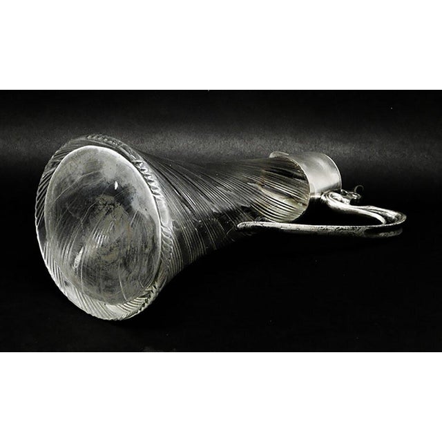 Silver 20th Century Wine Jug from Roman Plewkiewic, Warsaw, Poland, 1890s For Sale - Image 8 of 9