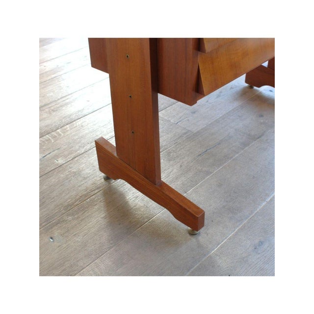 Brown Bookcase from Andrea, Italy, 1960s For Sale - Image 8 of 16