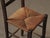 French Folk Art Wood and Rush Chair, 1900s For Sale - Image 12 of 14