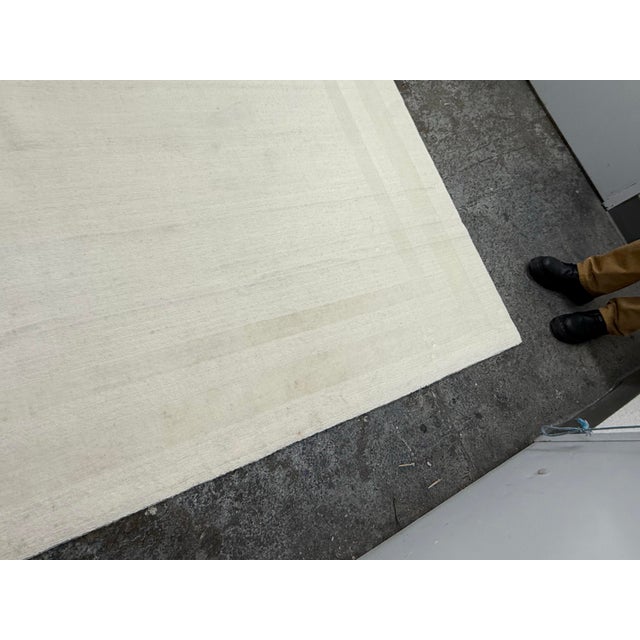 8ft × 10ft Serena & Lily Lafayette Ivory Rug For Sale - Image 11 of 12