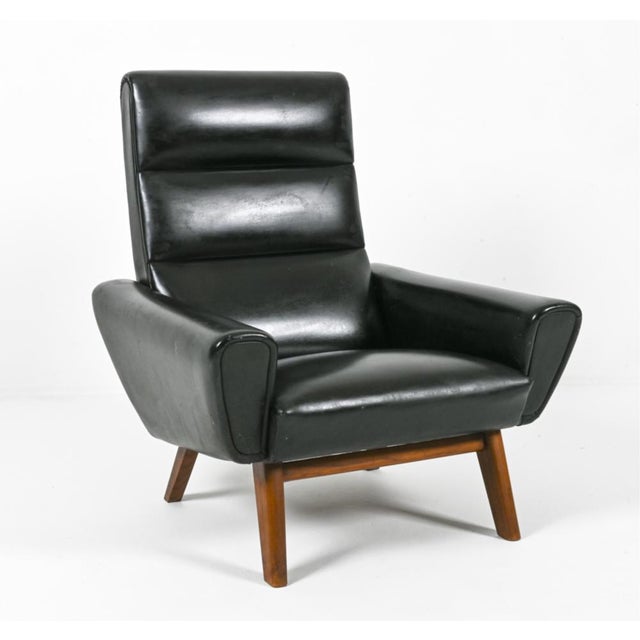 Mid-Century Modern Mid Century Danish Lounge Chair, Circa 1960's For Sale - Image 3 of 5
