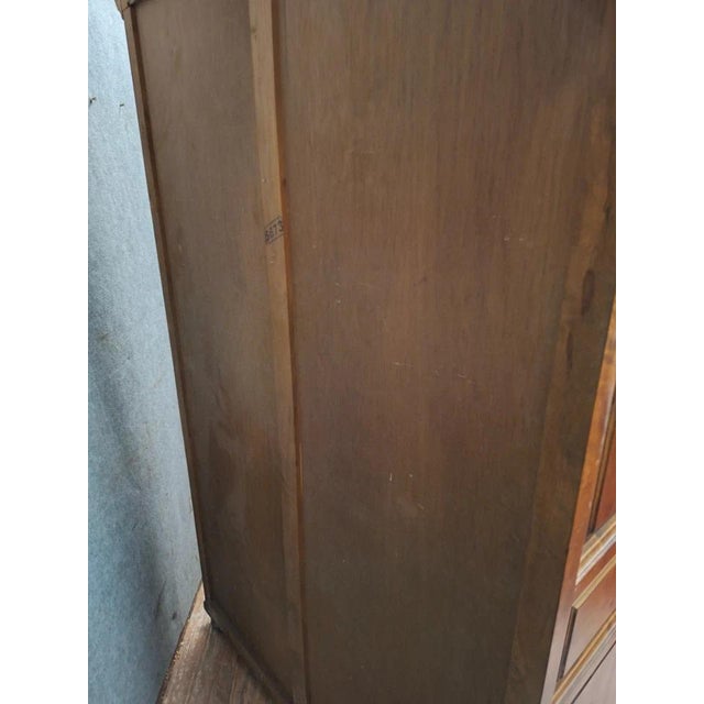 Wood 20th Century Louis XV Wooden Wardrobe For Sale - Image 7 of 9