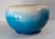 Japanese Early 20th Century Japanese Blue and White Awaji Glaze Bowl For Sale - Image 3 of 13