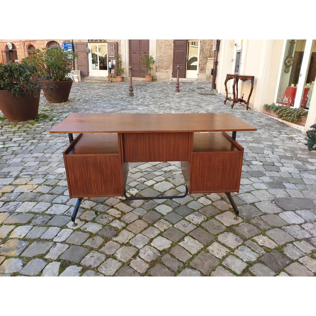 Swedish Teak Desk, 1950s For Sale - Image 15 of 18