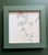 Set of 4 repro prints from Carolyn Misterek based on her original oil paintings in miniature form on cardstock under...