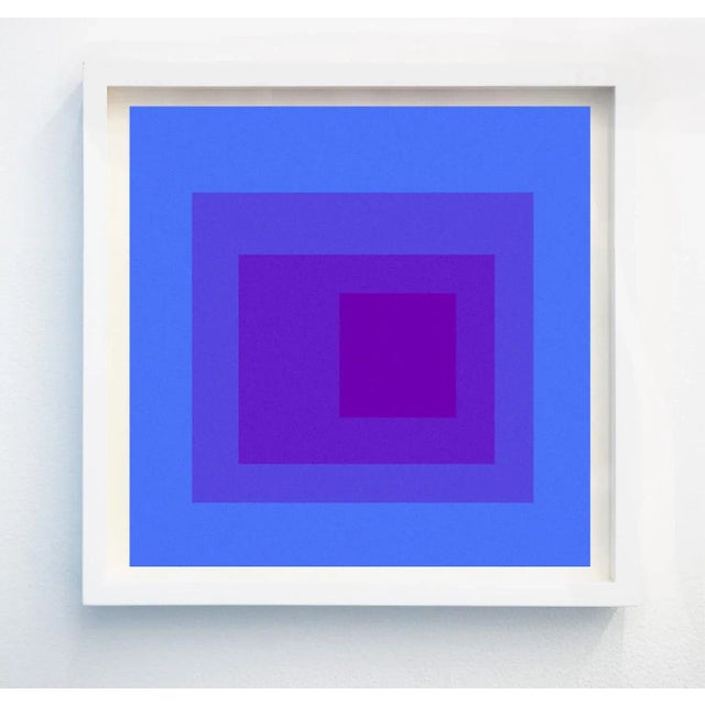 Printmaking Materials Contemporary Geometric Art in Color Set of 6 - 24" X 24" For Sale - Image 7 of 11