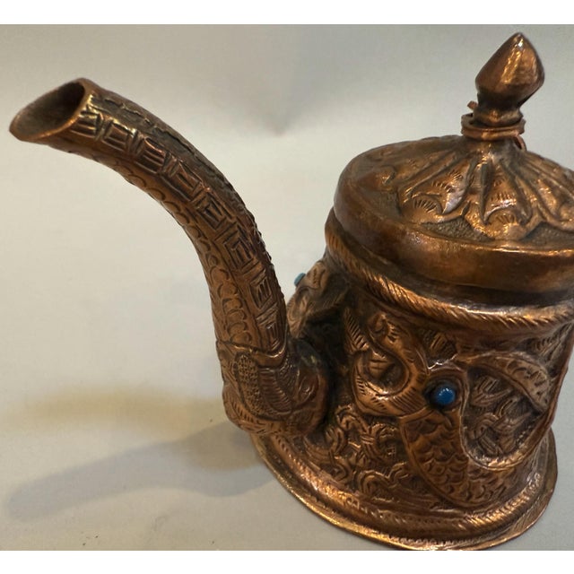 18th Century Indian "Bidri Ware" Hookah Base For Sale In Washington DC - Image 6 of 11