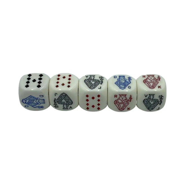 Vintage Asprey London Set 5 Dice Black Leather Case For Sale In Washington DC - Image 6 of 11