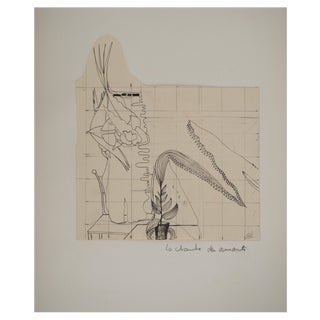 Jean-Claude Silbermann, Sneaky Signs: The Sea Animal, Original Ink Drawing For Sale