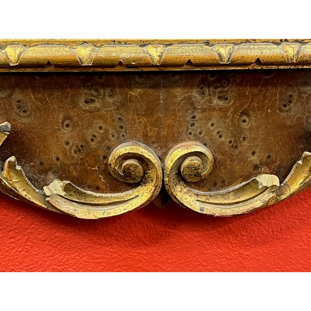 Mid 20th Century Vintage Decorative Craft Florentia Chippendale Mirror For Sale - Image 5 of 11