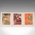 Paper Vintage Folio of 24 Posters, Italian, Prints, Advertising, Art Exhibition Set For Sale - Image 7 of 12