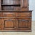 Mid 20th Century English Oak Paneled 5 Door & 3 Drawer Dresser and Rack With Shaped Frieze For Sale - Image 10 of 18