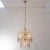 Mid-Century Modern Hollywood Regency Chandelier with Amethyst Colored Crystals, Italy, 1990s For Sale - Image 3 of 12