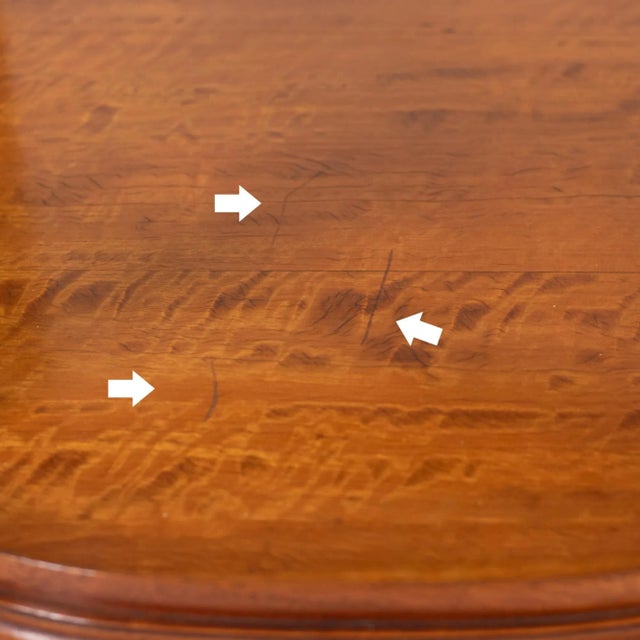 Pair of Mid-Century Italian Satinwood Veneered End Tables For Sale - Image 9 of 18