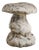 Large French Concrete Mushroom Garden Sculpture, 1960s - 2 Available For Sale