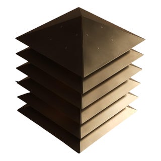 Kōtō Aluminium Floor Lamp by Bureau of Entropy For Sale