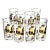 Mid 20th Century Hollywood Regency Rooster Highball Glasses - Set of 8 For Sale