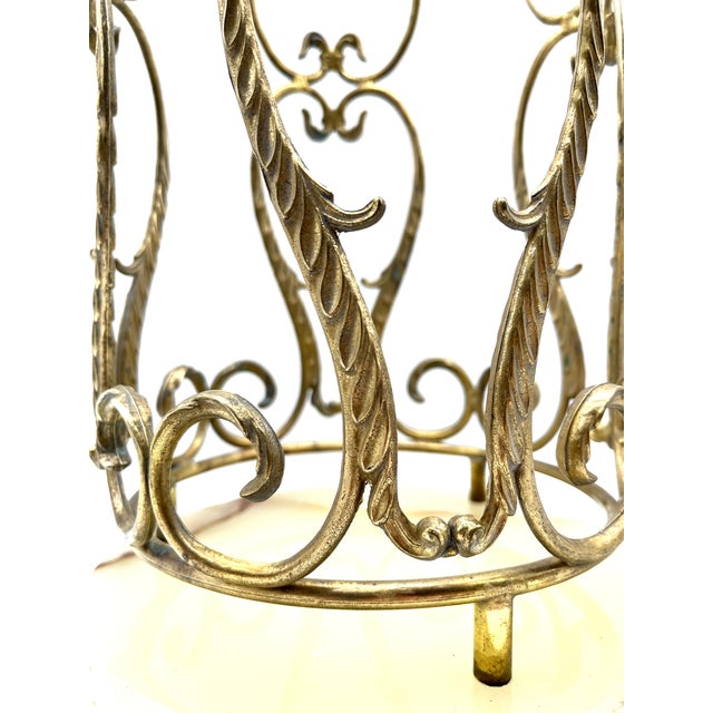 Hollywood Regency Brass and Onyx Marble Umbrella Stand from Banci Firenze, 1970s For Sale - Image 10 of 18