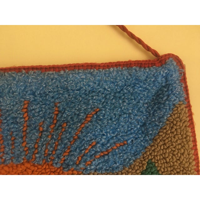 1970s Woven Little Red Riding Hood Tapestry For Sale - Image 5 of 11