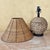 Vintage Natural Rattan Woven Table Lamp With Matching Basket Weave Shade For Sale - Image 9 of 18