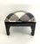 Wood Modern Black Lacquered Ottoman For Sale - Image 7 of 8