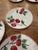 1950s 1950s Blue Ridge Apple Dinner Plates Set of 5 For Sale - Image 5 of 8