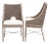 Essentials For Living Adamo Performance Fabric Armless Dining Chair - Set of 2 For Sale