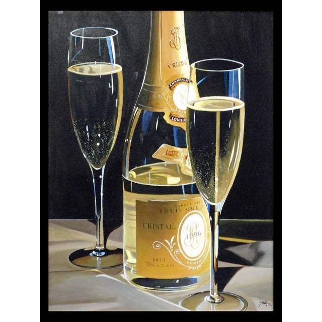 "Champagne of Kings" framed by Thomas Stiltz Original Limited Edition Giclee on canvas Hand signed and enhanced by the...