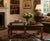 Theodore Alexander Armoury Collection Etched Brass Coffee Table, a statement piece of exceptional craftsmanship. This...
