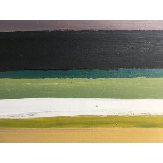 1980s Abstract Painting Oversized "Cairo" 1 by Paul Rinaldi For Sale - Image 5 of 8