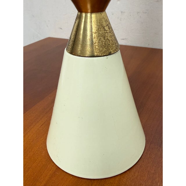 Hamilton Park Interiors Hourglass Pillar Candle Holder, Tall For Sale - Image 10 of 12