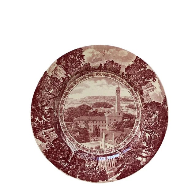 1930s - 1940's Wedgwood University of California Berkeley Plates - Set of 9 For Sale - Image 10 of 13