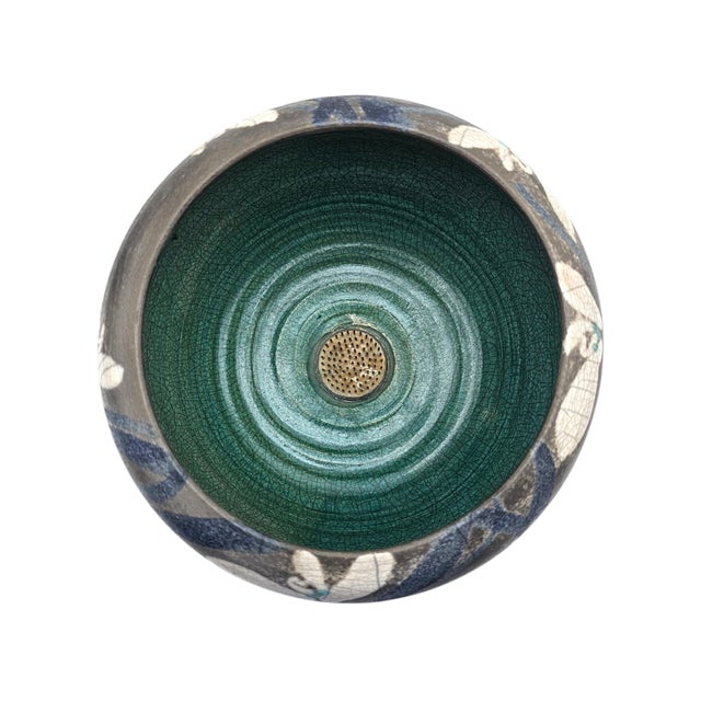 Joy Imai Studio Ikebana Ceramic Bowl, Palo Alto, 7.5" For Sale - Image 10 of 12