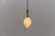 1950s Mid-Century Modern Mouth-Blown Glass and Brass Pendant Lamp, Germany, 1950s For Sale - Image 5 of 11
