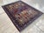 Camel Camel & Plum Kazak Boteh Wool Rug 5x7 For Sale - Image 8 of 13