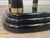 Black Henredon Faux Elephant Tusk Glass Top Coffee Table For Sale - Image 8 of 11