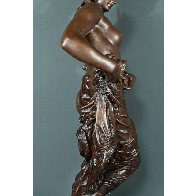 Le Bourg Figurine in Bronze by Ch. Le Bourg, 1800s For Sale - Image 4 of 14
